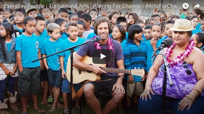 Watch Chad Smith, Jack Johnson Cover Sly Stone With Kids