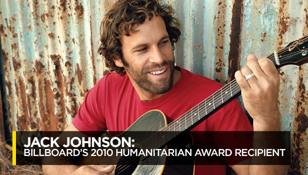Jack Johnson: Billboard’s 2010 Humanitarian Honoree