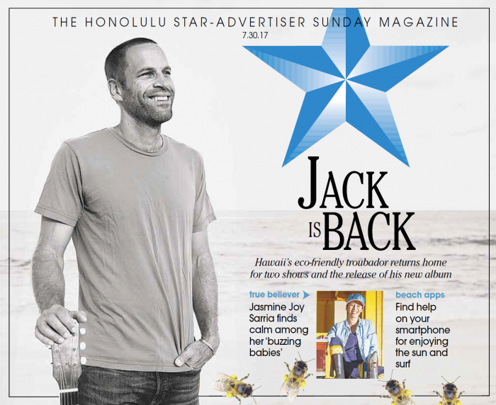 Jack Johnson Interview in Honolulu Star Advisor